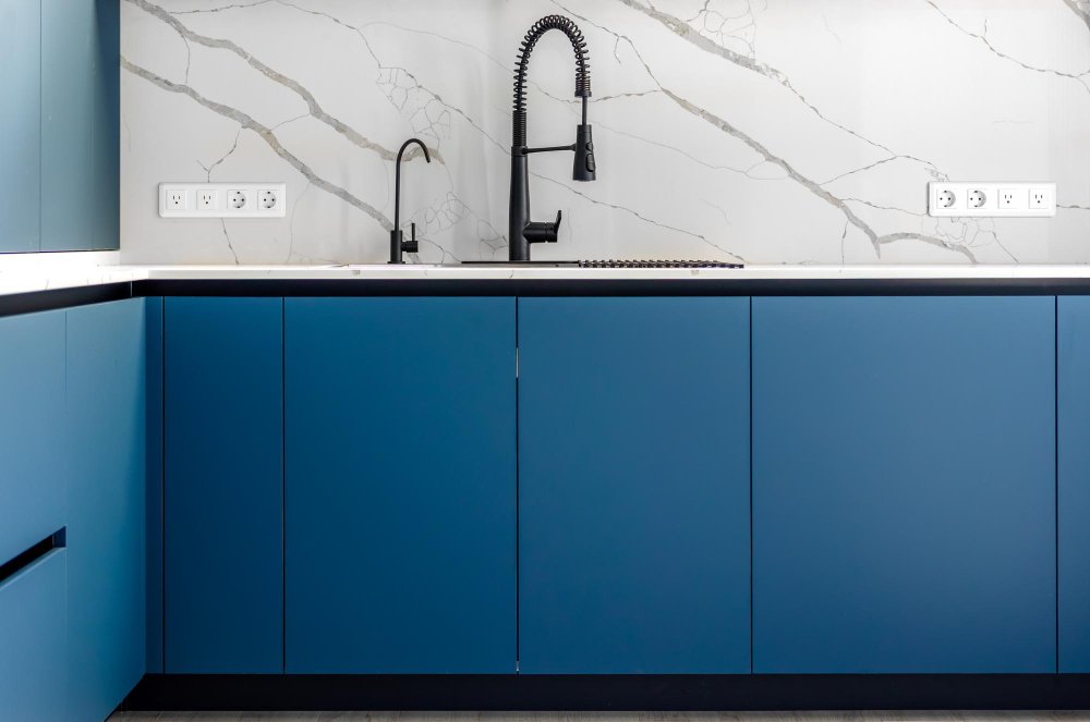 Corner Kitchen Sink