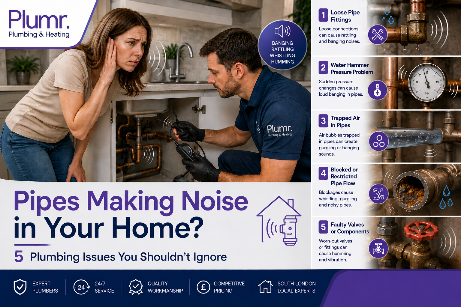 Pipes Making Noise